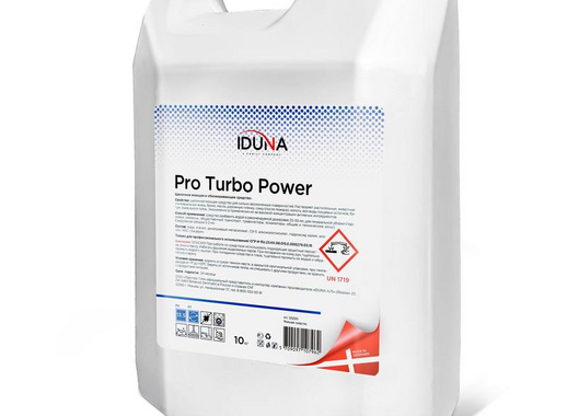 Средство для мойки и обезжиривания поверхностей Iduna Pro Turbo Power 10 л